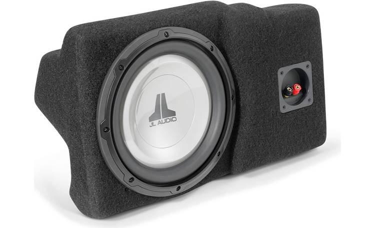 JL Audio Stealthbox® Custom-fit fiberglass enclosure with 10" W1v3 subwoofer Fits 2006-up Hummer H3