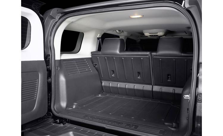 JL Audio Stealthbox® Custom-fit fiberglass enclosure with 10" W1v3 subwoofer Fits 2006-up Hummer H3