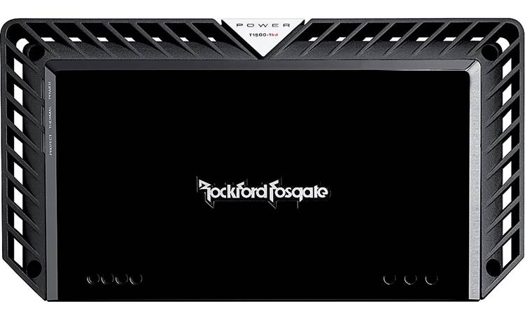 Rockford Fosgate T1500-1bdCP Power Series mono sub amplifier — 1,500 watts RMS x 1 at 2 ohms