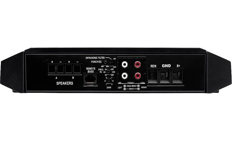 Rockford Fosgate T500-1bdCP Power Series mono sub amplifier — 500 watts RMS x 1 at 2 ohms