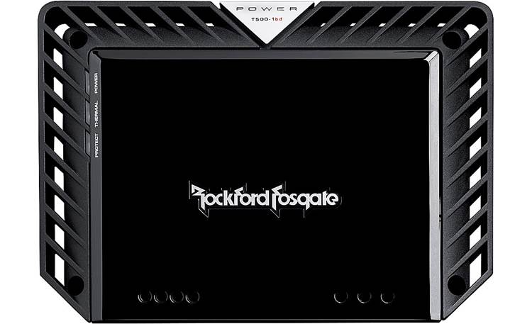 Rockford Fosgate T500-1bdCP Power Series mono sub amplifier — 500 watts RMS x 1 at 2 ohms