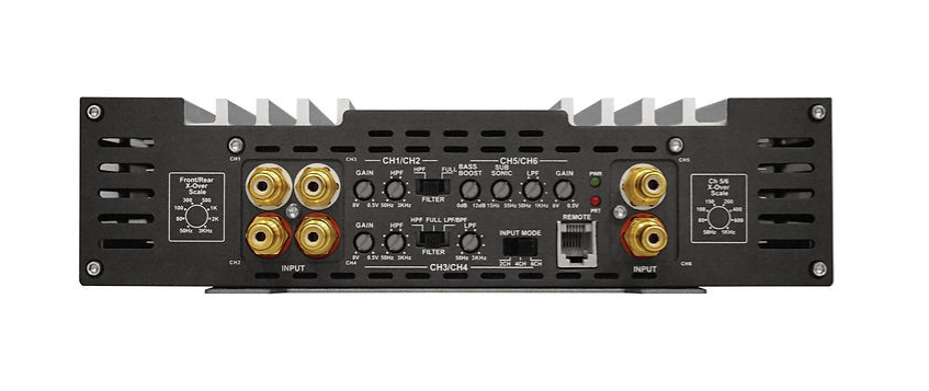 Zapco Z-150.6SP 6-Channel 1650W RMS Super Power Class AB Amplifier