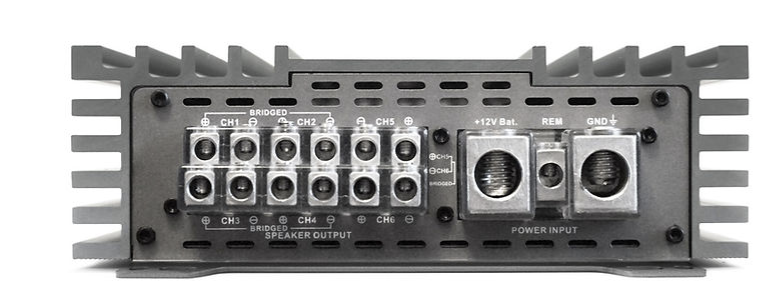 Zapco Z-150.6 II 6-Channel 6 x 275W RMS Class AB Z-II Series Amplifier