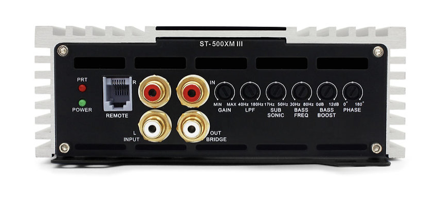 Zapco ST-500XM-III Monoblock 500W RMS Amplifier