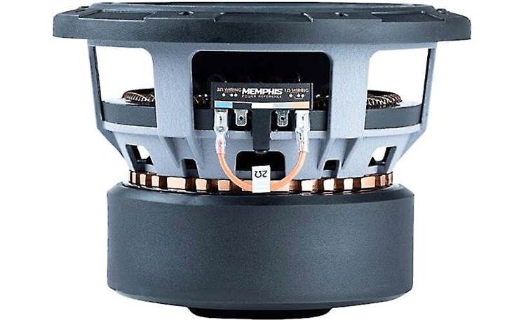 Memphis Audio MJM812 8" Subwoofer With Switchable 2- or 4-ohm Impedance