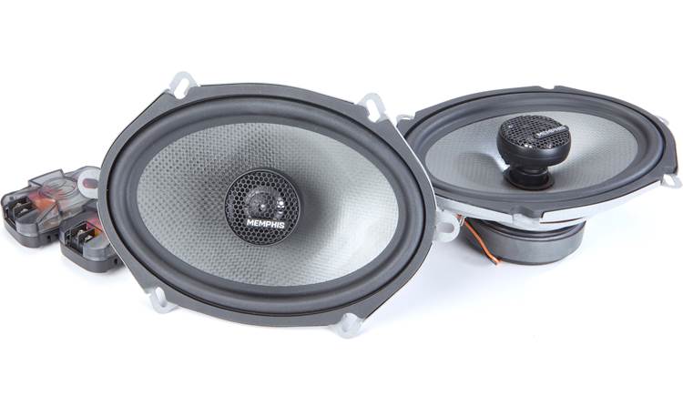 Memphis Audio MS57 2-Way Car Speakers (Pair) With Adjustable Design