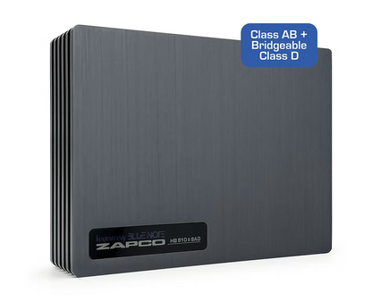 ZAPCO HB 810 II 8AD Integrated 10-Ch. DSP / 4-Ch. (AB) + 4-Ch. (D) Amplifier
