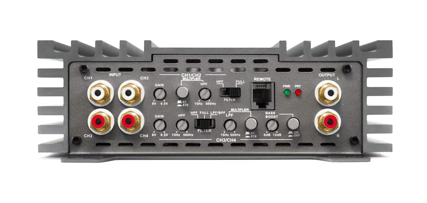 ZAPCO Z-150.4 II 4-Ch. Class AB Sound Q Amplifier
