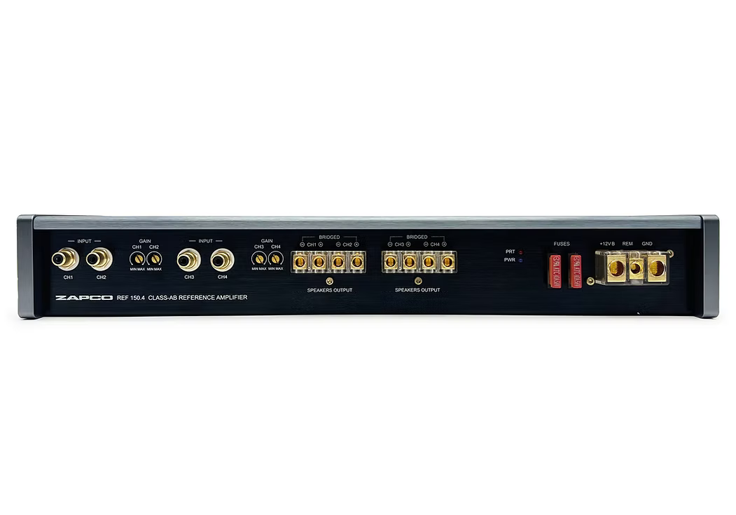 ZAPCO REF 150.4 4-Ch. Class AB High-End Amplifier – Audio XTC