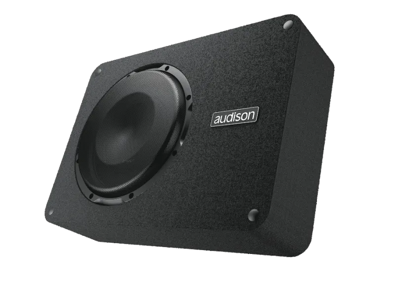 Audison APBX 8 R Subwoofer Box | 500 W Peak Power | 200 mm | 4 ohm sub box