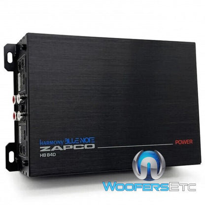Zapco HB-84D 4-Channel 480W RMS Harmony Amplifier