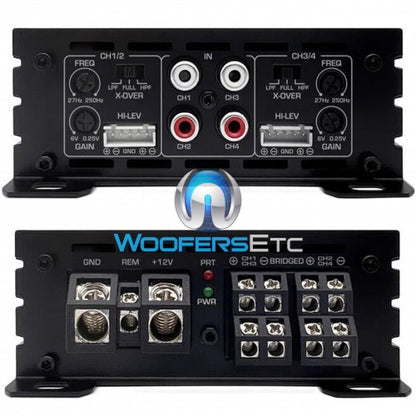 Zapco HB-84D 4-Channel 480W RMS Harmony Amplifier