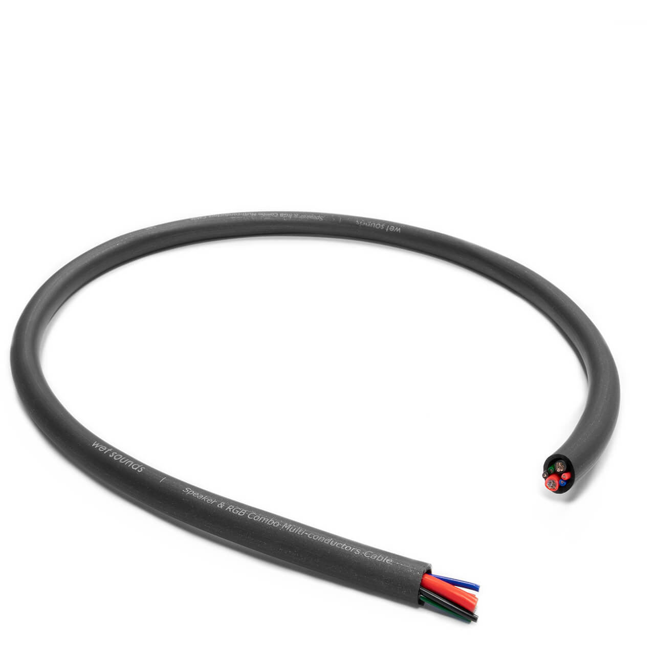 SPKR/RGB COMBO-150 | Wet Sounds Frosted Speaker/RGB Combo Wire 150' Spool