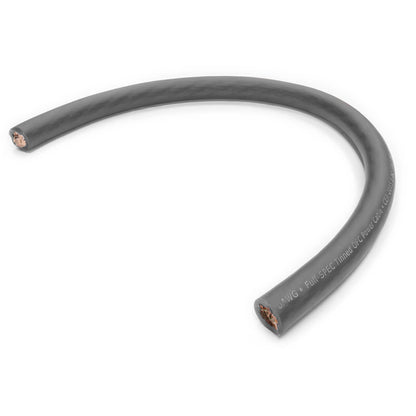 Black Frosted 1/0GA Wet Wire | Black Frost 1/0 Gauge Amp Wire - 50 Ft Spool