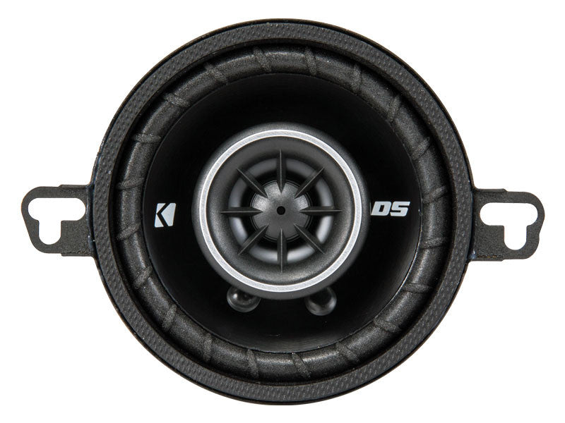 Kicker DSC350 3.5-Inch (89mm) Coaxial Speakers, 4-Ohm (Pair)