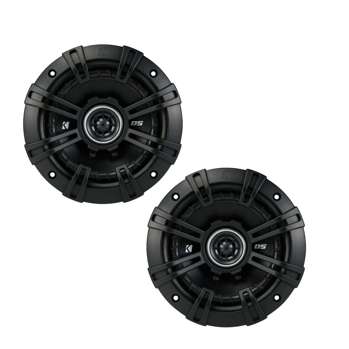 Kicker DSC50 5.25-Inch (130mm) Coaxial Speakers, 4-Ohm (Pair)