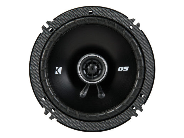 Kicker DSC650 6.5-Inch (160-165mm) Coaxial Speakers, 4-Ohm (Pair)