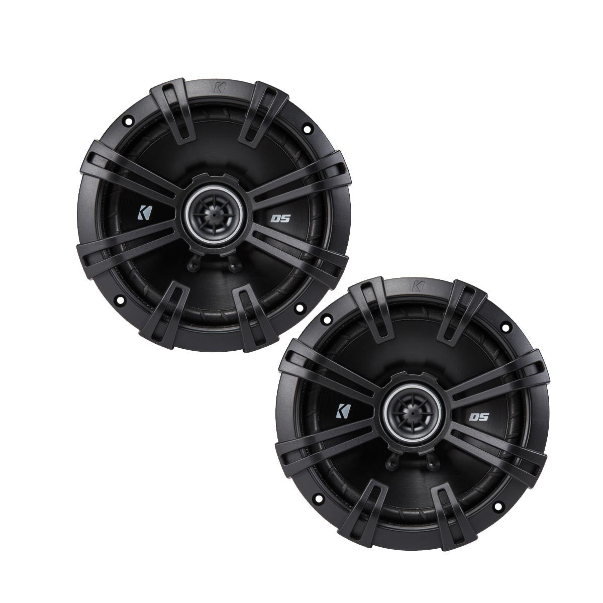 Kicker DSC670 6.75-Inch (165mm) Coaxial Speakers, 4-Ohm (Pair)