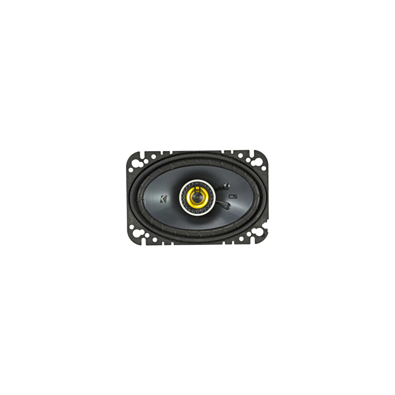 Kicker 46CSC464 CS-Series CSC46 4x6-Inch (100x160mm) Coaxial Speakers, 4-Ohm (Pair)