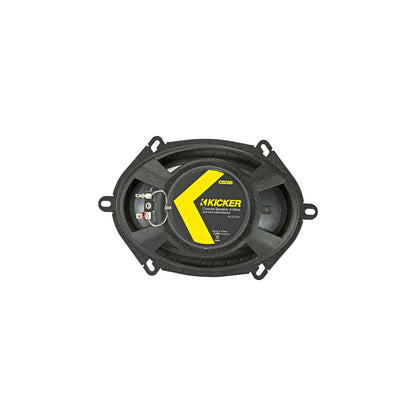 Kicker 46CSC684 CS-Series CSC68 6x8-Inch (160x200mm) Coaxial Speakers, 4-Ohm (Pair)