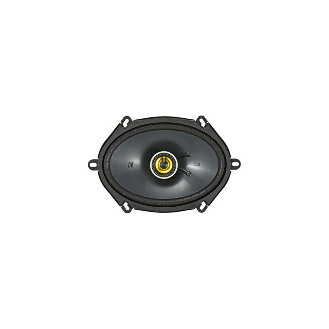 Kicker 46CSC684 CS-Series CSC68 6x8-Inch (160x200mm) Coaxial Speakers, 4-Ohm (Pair)