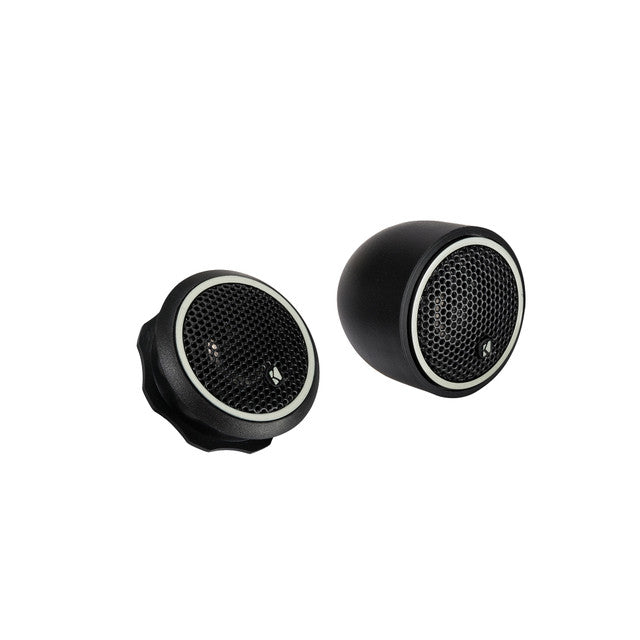 Kicker 46CST204 CS-Series CST20 .75-inch (20mm) Tweeters With Crossovers, 4-Ohm (Pair)
