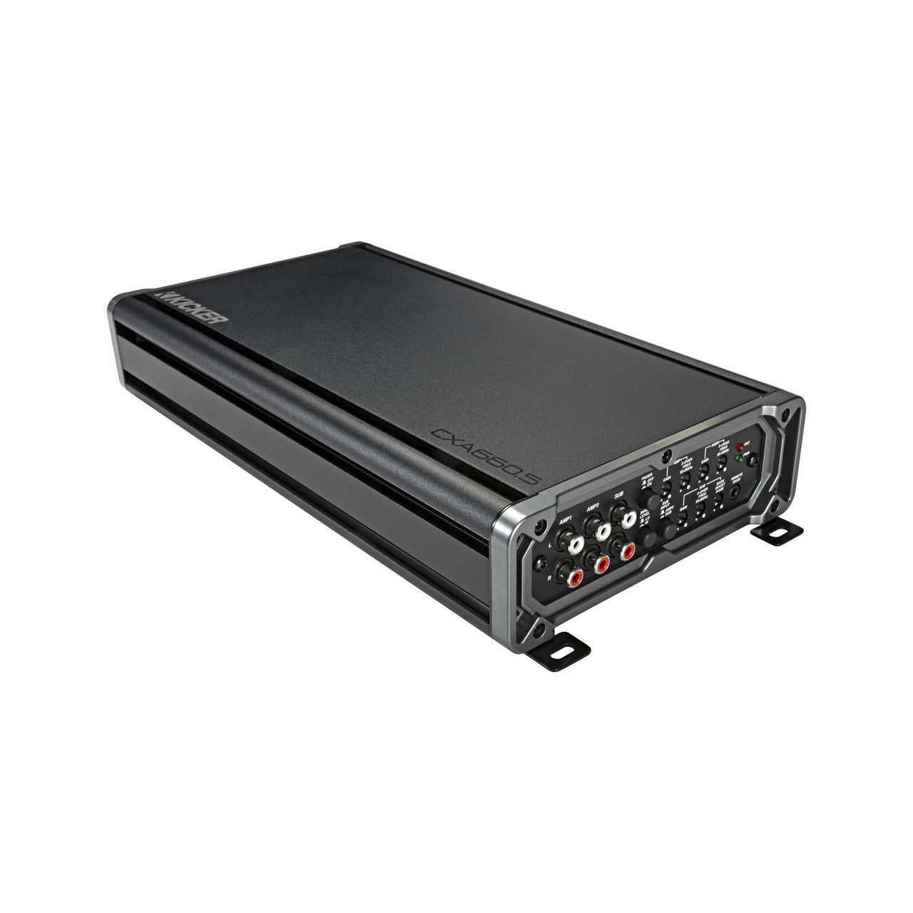 Kicker 46CXA6605 CXA6605 - 4x90-Watt 4-Channel Full-Range Amp w/300-watt Class D Sub Channel