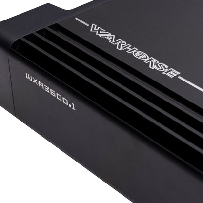 Kicker Warhorse WXA3600.1 Monoblock Subwoofer Amplifier | 3600 Watts x 1 at 1-Ohm - 49WXA36001