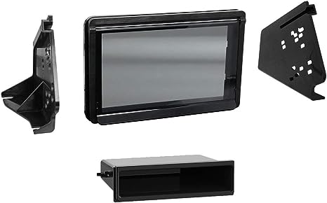 Metra 99-9721 Dash Kit Install a new car stereo in 2015-17 Polaris Slingshot models — single- or double-DIN radios (Black)