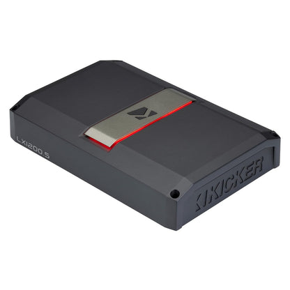 Kicker LX1200.5 5-Channel Amplifier - 4-Channels Full Range 125 Watt & 700 Watt Subwoofer Channel (51LX12005)