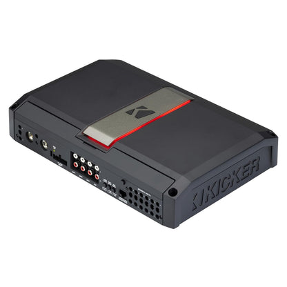 Kicker LX1300.7 7-Channel Amplifier - 4-Channels Full Range 125 Watt, 2-Channels 65 Watt & 700 Watt Subwoofer Channel (51LX13007)