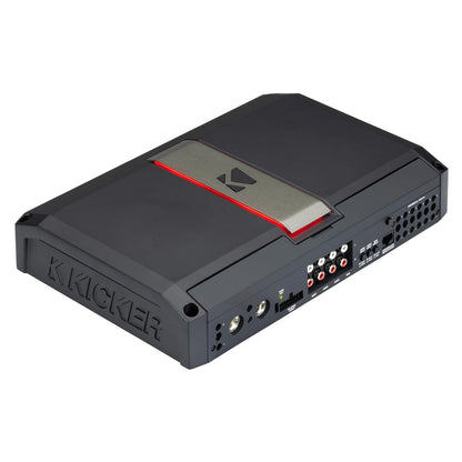 Kicker LX1300.7 7-Channel Amplifier - 4-Channels Full Range 125 Watt, 2-Channels 65 Watt & 700 Watt Subwoofer Channel (51LX13007)