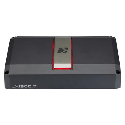 Kicker LX1300.7 7-Channel Amplifier - 4-Channels Full Range 125 Watt, 2-Channels 65 Watt & 700 Watt Subwoofer Channel (51LX13007)