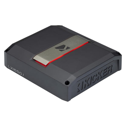 Kicker LX1650.1 1650w Mono Class-D Subwoofer Amplifier with Smart Bass (51LX16501)