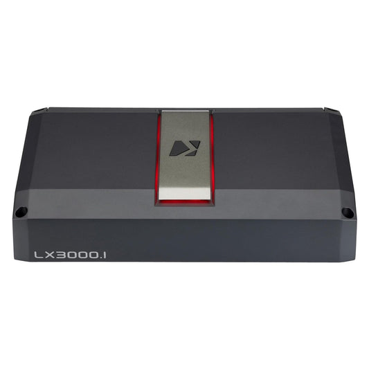 Kicker LX3000.1 3000w Mono Class-D Subwoofer Amplifier with Smart Bass (51LX30001)