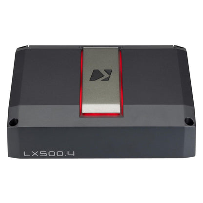 Kicker LX500.4 4-Channel Amplifier - 4x125 Watts Full Range Class-D Amplifier (51LX5004)