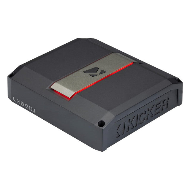 Kicker LX850.1 850w Mono Class-D Subwoofer Amplifier with Smart Bass (51LX8501)