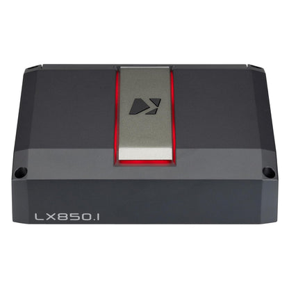 Kicker LX850.1 850w Mono Class-D Subwoofer Amplifier with Smart Bass (51LX8501)