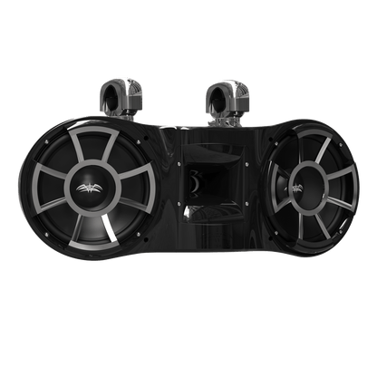 Wet Sounds 410 Black V2 | Revolution Series Dual 10" Black Tower Speaker