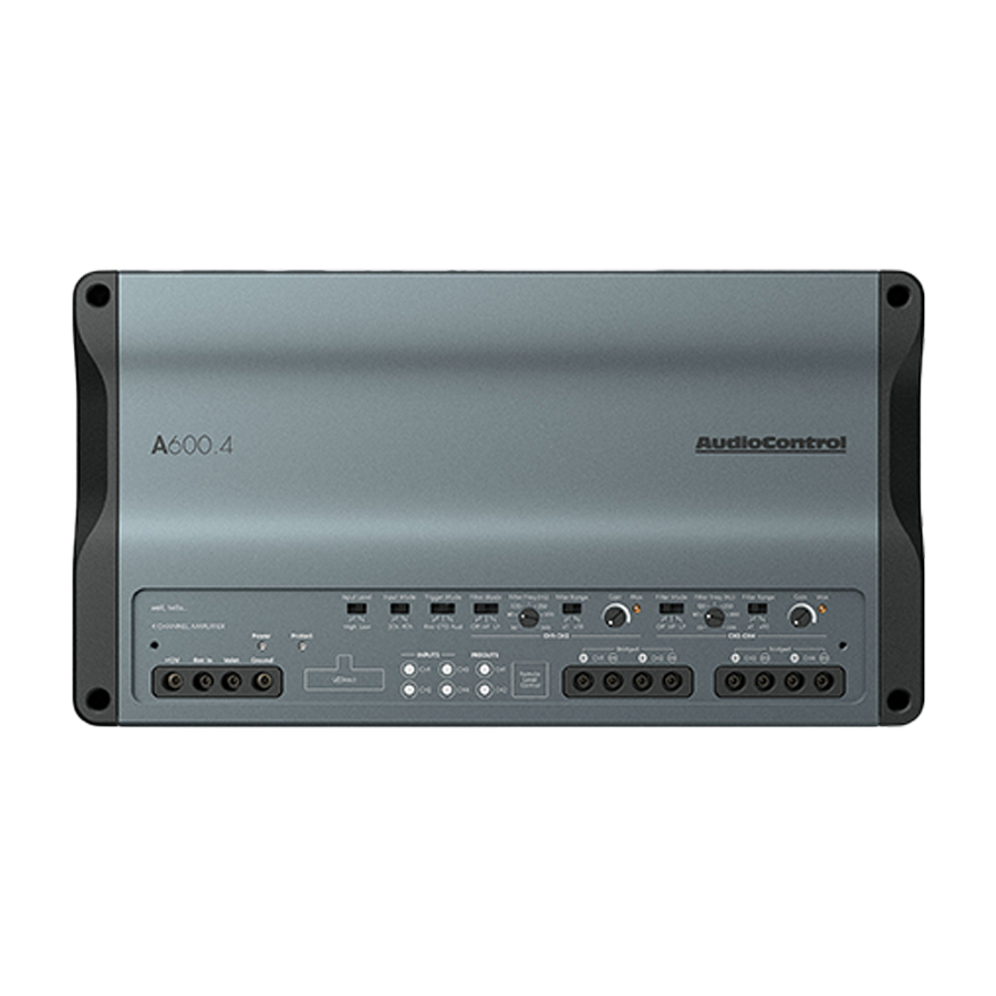 Audio Control Altitude Series 4-Channel Amplifier 150Wx4@2ohm