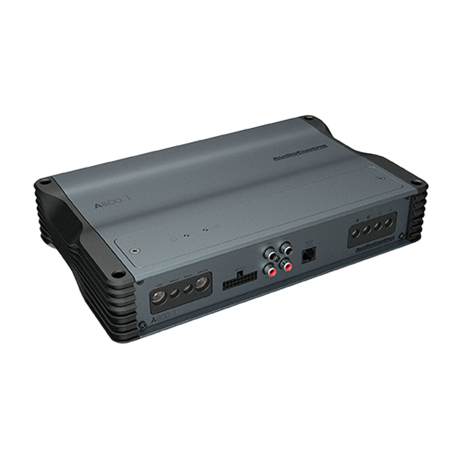 Audio Control Altitude Series Monoblock Amplifier 800Wx1@1ohm
