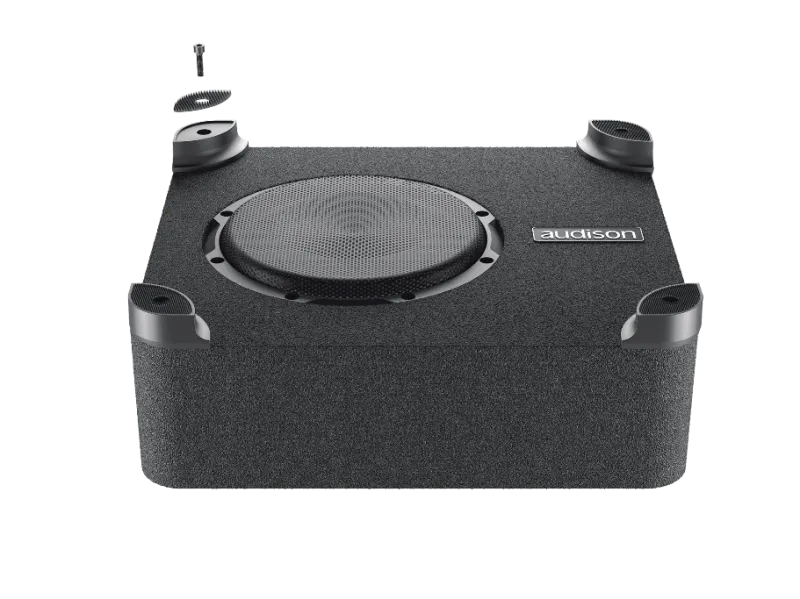 Audison APBX 8 DS Subwoofer Box | 500 W Peak Power | 200 mm | 4 + 4 ohm sub box