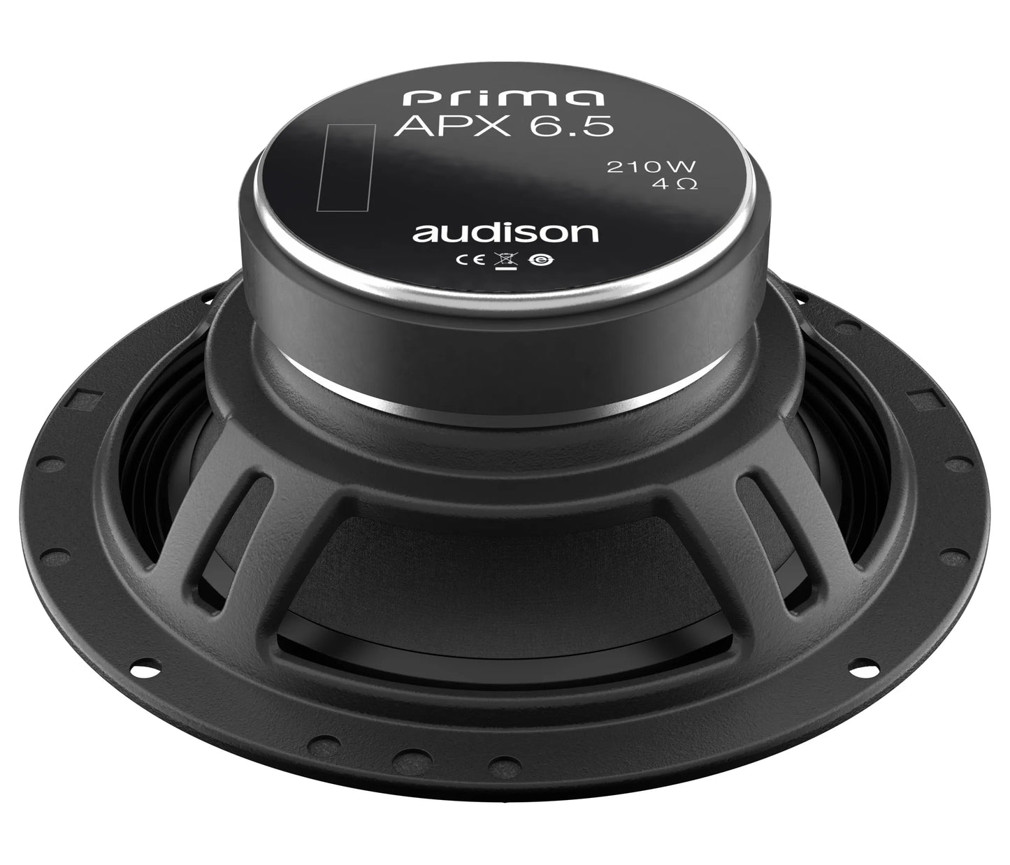 Audison APX 6.5 Coaxial | 210 W Peak Power | 165 mm | 4 ohm