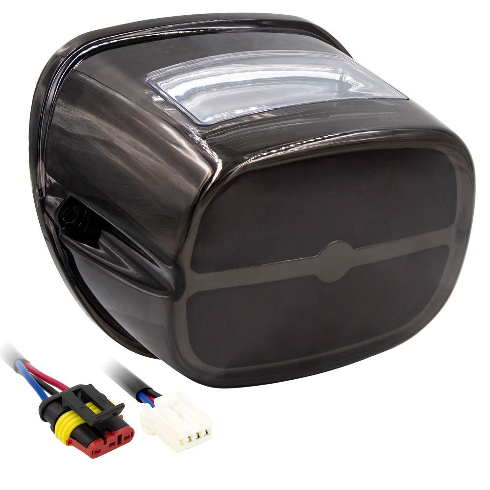 Saddle Tramp BC-HDTL8 Smoke OE Style LED Replacement Tail Light - Harley Davidson 1999-2009