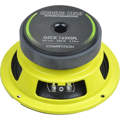 GROUND ZERO GZCK 165XSPL 165 mm / 6.5″ SPL midwoofer AND GZCK 200XSPL 200 mm / 8″ SPL midwoofer AND GZCK 250XSPL 250 mm / 10″ SPL midwoofer