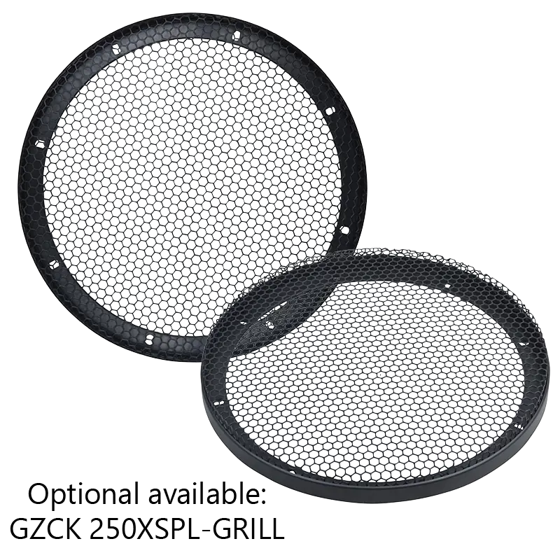 GROUND ZERO GZCK 165XSPL 165 mm / 6.5″ SPL midwoofer AND GZCK 200XSPL 200 mm / 8″ SPL midwoofer AND GZCK 250XSPL 250 mm / 10″ SPL midwoofer