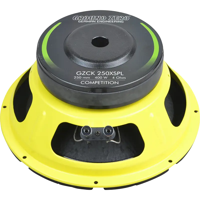 GROUND ZERO GZCK 165XSPL 165 mm / 6.5″ SPL midwoofer AND GZCK 200XSPL 200 mm / 8″ SPL midwoofer AND GZCK 250XSPL 250 mm / 10″ SPL midwoofer