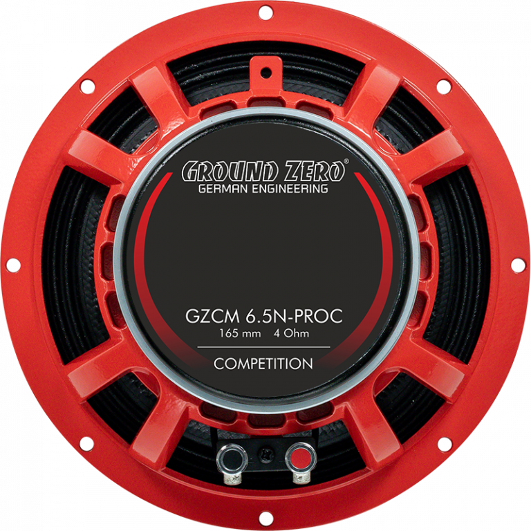 GZCM 6.5N-PROC 165 mm / 6.5″ high power midrange speaker with neodymium motor