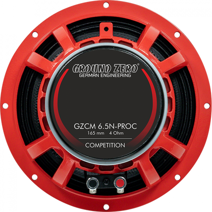 GZCM 6.5N-PROC 165 mm / 6.5″ high power midrange speaker with neodymium motor