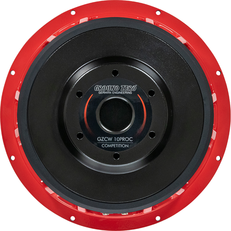 GROUND ZERO GZCW 10PROC 25 cm / 10″ High-Power midwoofer AND GZCW 10SPL 25 cm / 10″ High-Power midwoofer